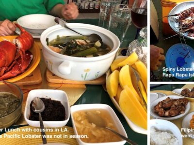 Lunch with LA cousins.