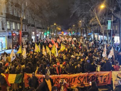 manifestation une journée sans nous