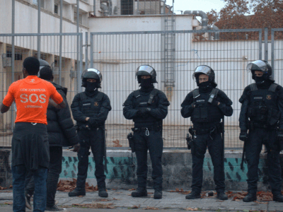 sgomberi Barcellona polizia