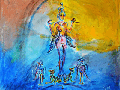 Inanna tiefstes Innere Hinabgestiegene