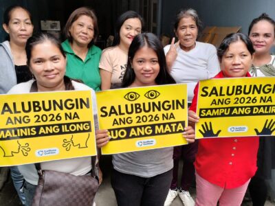 Welcome the New Year with a clean nose, with eyes intact and ten fingers.