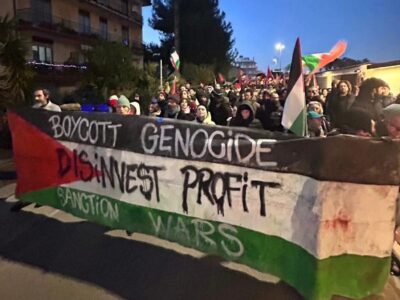 manifestazione S.B. del Tronto striscione rit