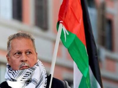 Hannoun in manifestazione