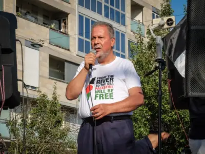 Mohammed Hannoun - manifestazione pro-Pal