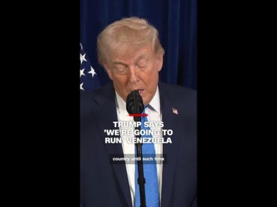 We’re Going to Run the Country