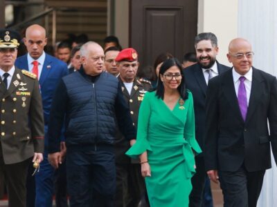 Diosdado Cabello, Delcy Rodriguez e la leadership bolivariana