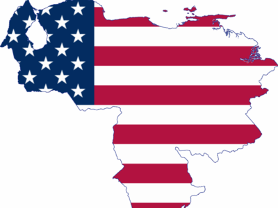 The_map_flag_USA_controlled_by_Venezuela,_January_3,_2026