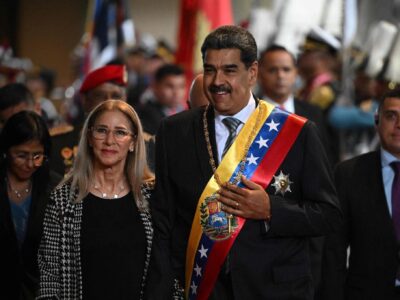 Cilia Flores e Nicolas Maduro