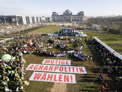 Wir haben es satt!-Demo 2025 (Foto: Fabian Melber/www.wir-haben-es-satt.de)