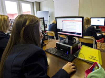Italy, Veneto, Recoaro Terme, Scuola alberghiera Pellegrino Artusi, Hotel school Pellegrino Artusi