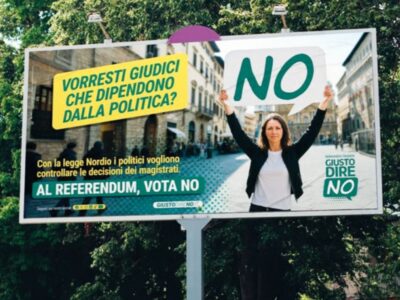 cartellone giudici NO