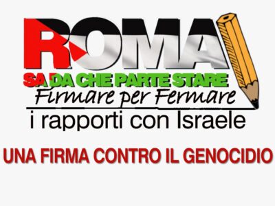 firma contro genocidio