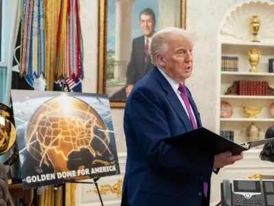 President Trump announces the Golden Dome missile defense system