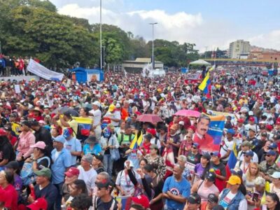 Manifestazioni popolari in Venezuela - 8 gennaio 2026 - per la liberazione di Maduro