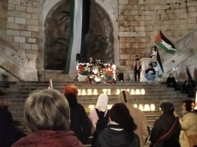 Manifestazione per Gaza a Cagliari,  25 gennaio 2025 (Foto di Pierpaolo Loi)