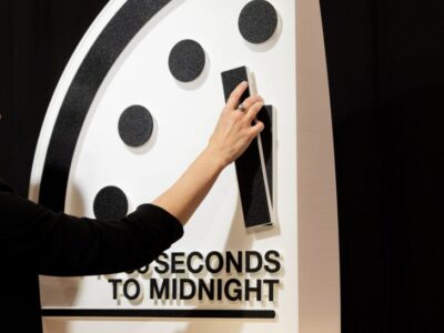 It is 85 seconds to midnight