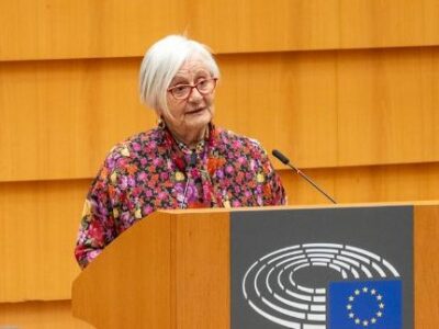 27 gennaio 2026,  Parlamento europeo - Testimonianza di TATIANA BUCCI, nata nel 1937 a Fiume, insieme ai propri familiari nel 1944 arrestata dai nazisti, imprigionata alla Risiera di San Sabba, un campo di concentramento di transito nel nord Italia, e deportata nel lager di Auschwitz, dove trascorse dieci mesi.