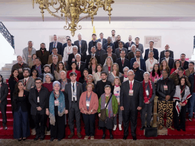 Nuestra America gathering in Bogotá, Colombia.