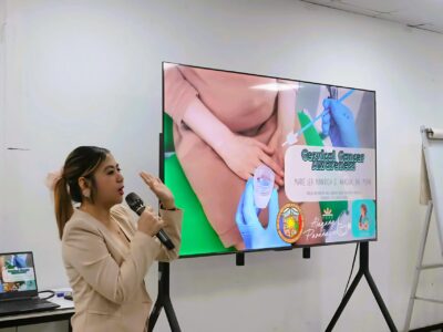 Health education sessions supported by the SUCCESS Project help build trust and confidence among women accessing cervical cancer services.