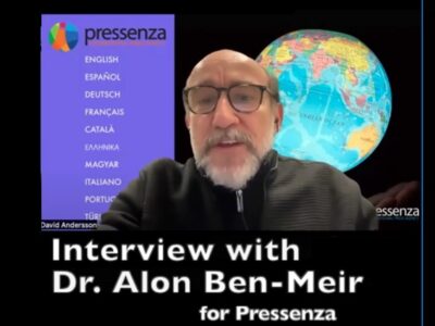 David interviews Dr. Alon Ben-Meir on the "Davids Campaign" and nonviolent strategies for the Middle East.