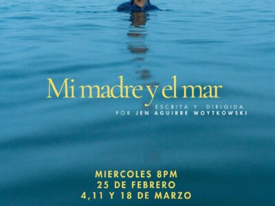 Afiche Mi madre y el mar