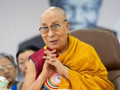 Foto d'archivio - Dalai Lama, tramite Facebook.