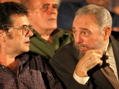 Abel Prieto Jiménez e Fidel Castro