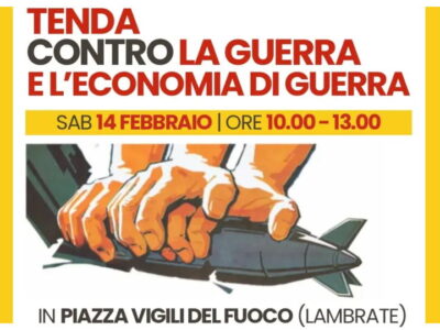 Tenda contro la guerra