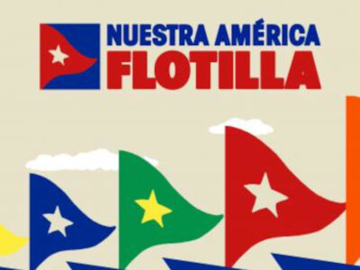 Die Solidaritätsflotte Nuestra América will Hilfsgüter nach Kuba bringen
(Quelle: @ProgIntl)