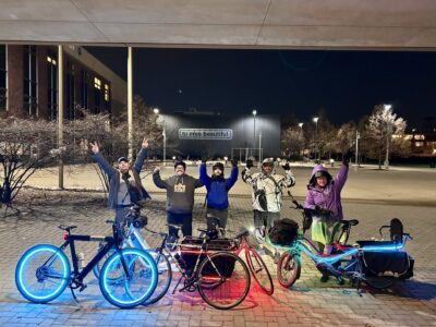 Chicago: Fahrrad-Solidarität gegen die Razzien der ICE