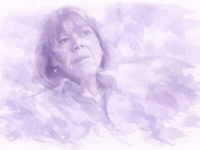 Gisele Pelicot_acuarela Claudia Aranda