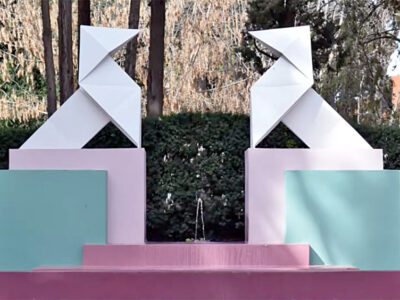 «Las Pajaritas» (1928) de Ramón Acín, artista anarquista y pedagogo, fusilado en 1936. Simboliza la infancia, la paz y la libertad. (Captura de video)