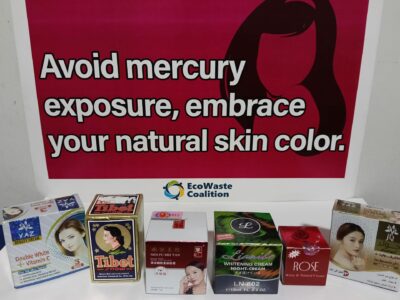 Mercury exposure can be avoided by embracing the skin color you are born with, and rejecting chemical whiteners such as those laden with mercury.