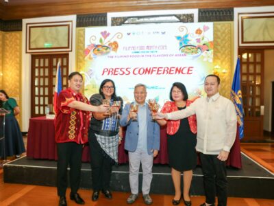 IN PHOTO: L-R DOT Dir. Paulo Benito S. Tugbang, M.D., DA Asst. Sec. Atty. Genevieve E. Velicaria-Guevarra, NCCA Chairman_Exec. Dir. Eric B. Zerrudo, Ph.D., NCCA DED Marichu Tellano; PCHM Founder Che