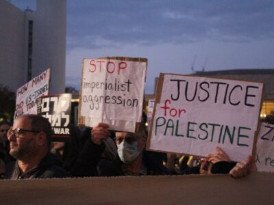 telaviv demonstration - Combatants for peace