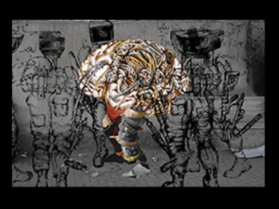 'Memory of the Land' - opera realizzata da Samira Badran nel 2017 e inclusa nella rassegna 'Palestina Animada'