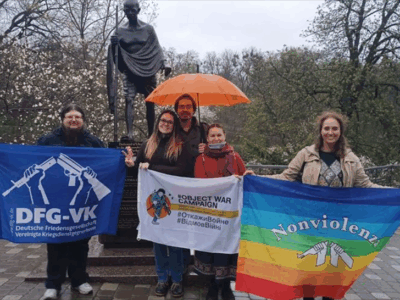 Ukrainischer Kriegsdienstverweigerer Yurii Sheliazhenko inhaftiert