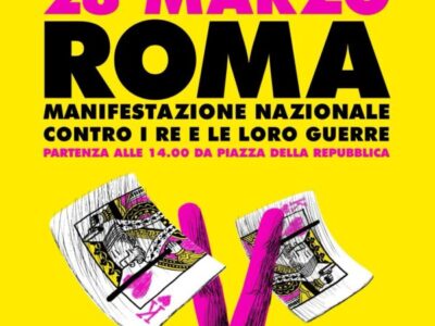 NO KINGS 28 MARZO ROMA