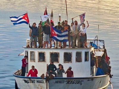 arrivo barca Cuba rit