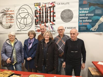 da destra Vittorio Agnoletto, Marco Caldiroli, Laura Valsecchi, Maurizio Bardi, Milena Saint, Silvia Cortesi