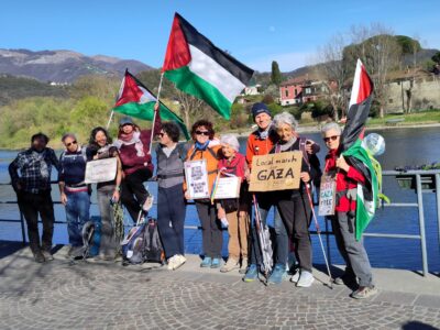 global march to gaza lombardia