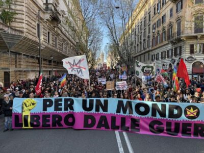 Roma, 28 marzo: corteo No Kings