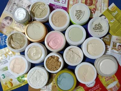 Banned mercury in cosmetics marketed to lighten the skin tone is highly toxic and can harm users and their families through skin absorption and inhalation of mercury vapors.