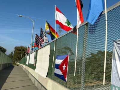 bandiere palestinesi e altre