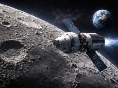 Artemis II sobre la Luna