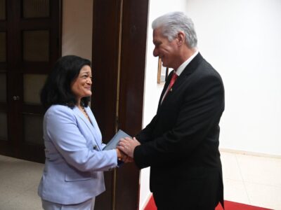 Pramila Jayapal a Cuba