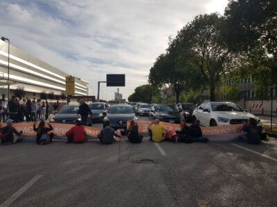 blocco stradale UG Verona