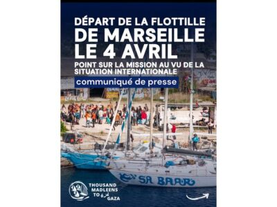 depart flotilla 4 avril