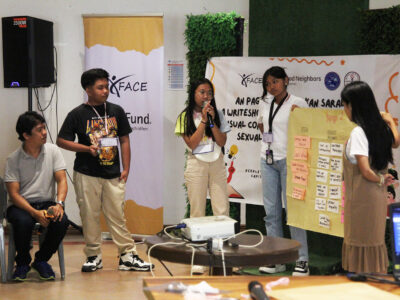 Students at the writeshop develop peer-led health education tools by addressing critical issues like teenage pregnancy and healthcare access.