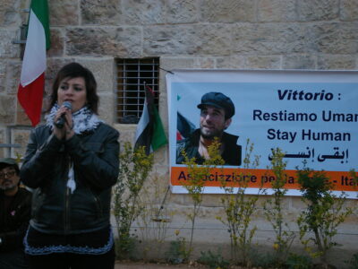 omaggio a Vittorio Arrigoni a Ramallah Flickr